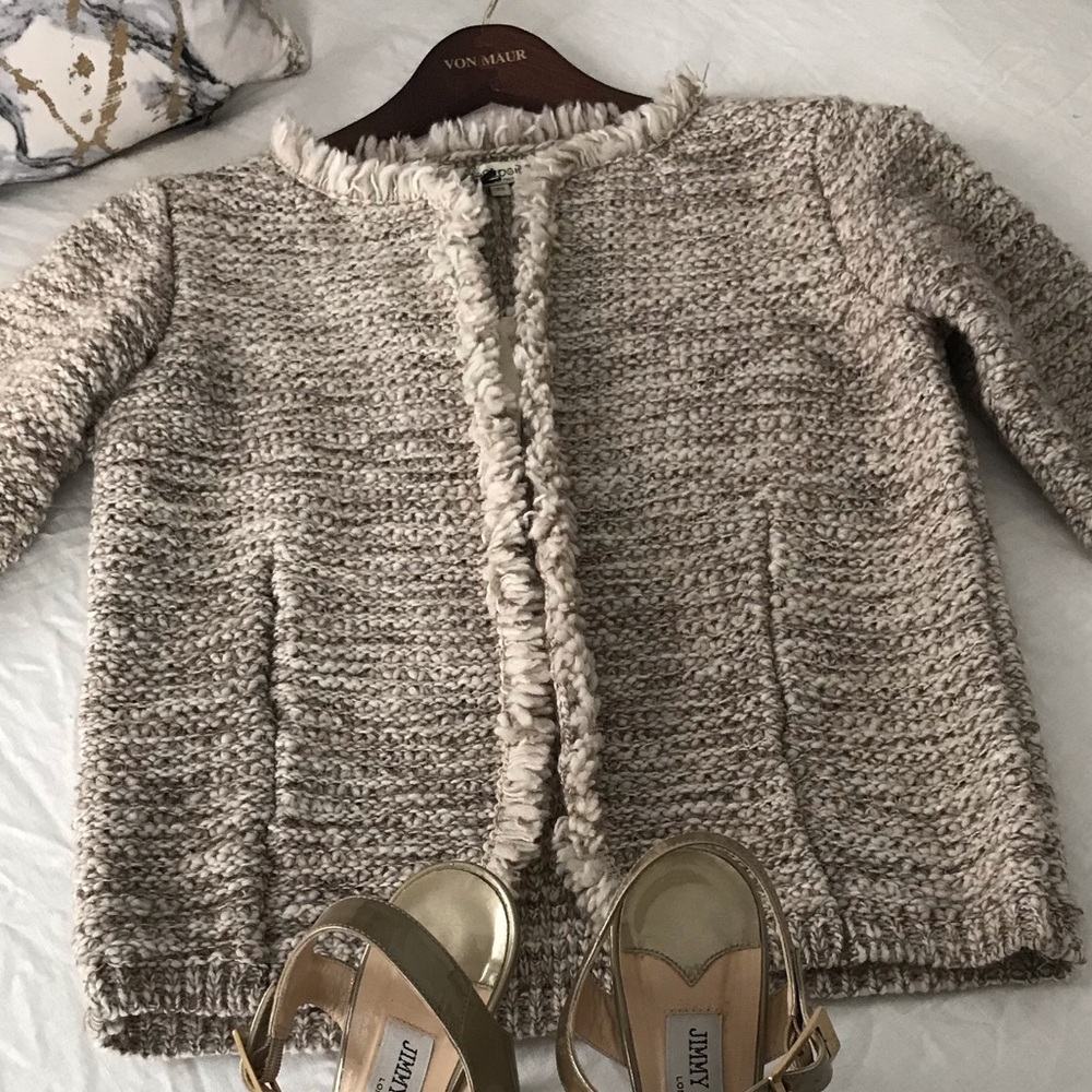 Italian Wool Cropped Jacket